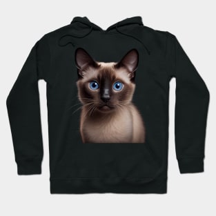 Siamese Cat - A Sweet Gift Idea For All Cat Lovers And Cat Moms Hoodie